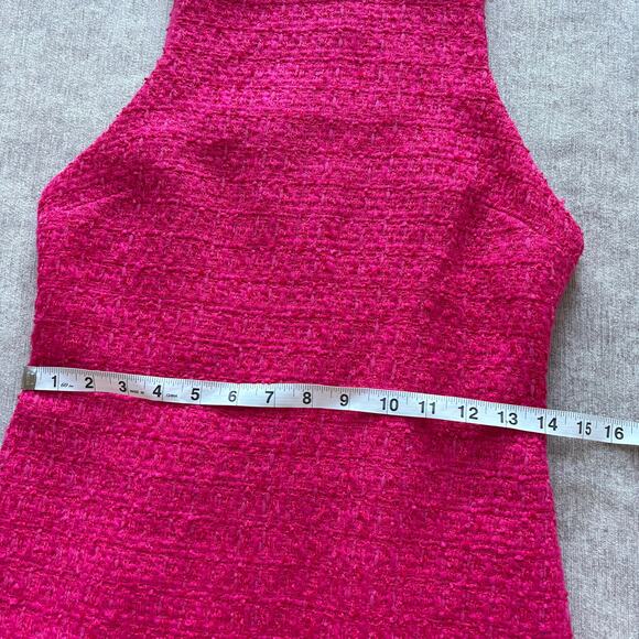 Alice + Olivia Pink Tweed Mini Dress - Picture 6 of 7